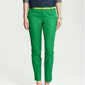 Banana Republic Emerald Green Hampton Pant